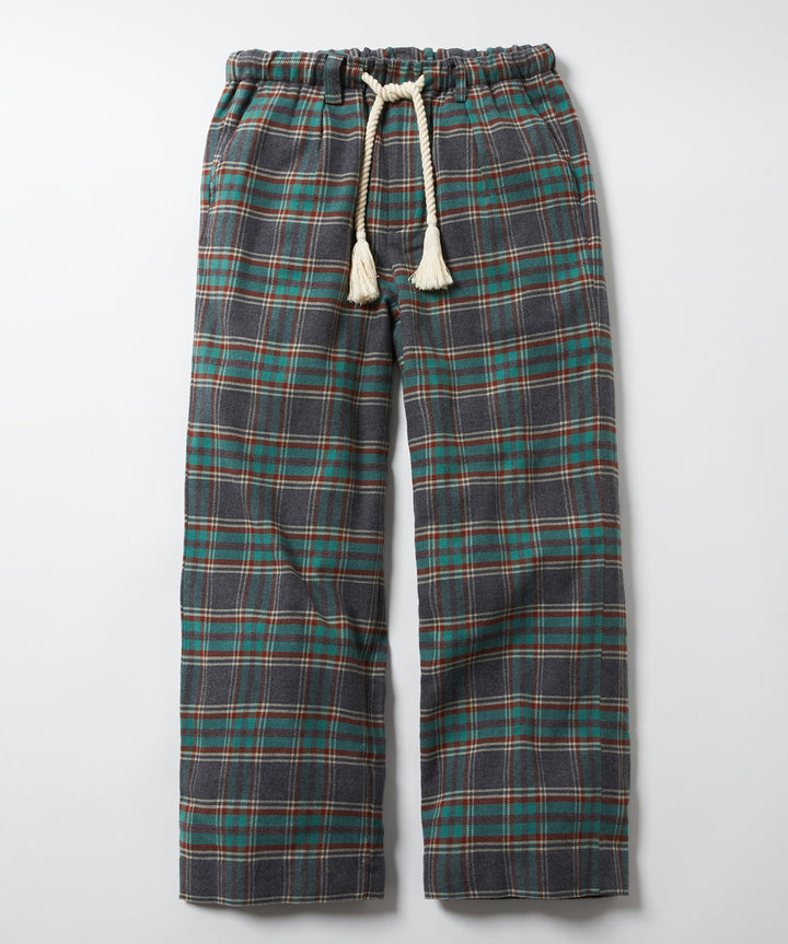 hyakki Flannel Check Pants Gray L | csm.cg