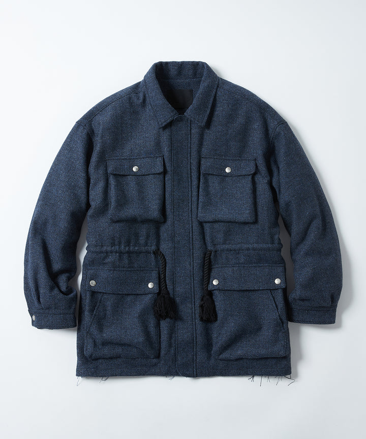 Herringbone M-65 Navy – hyakki Online Store