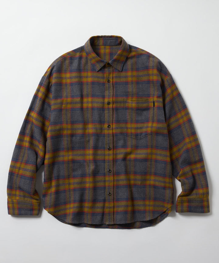 Flannel Checkshirts Gray